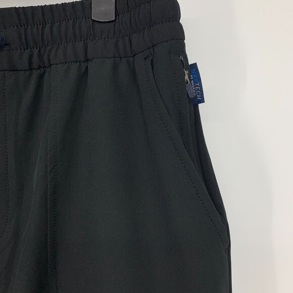 Nautica Jogger Pants NavTech Black Slim Fit Pull On Drawstring - Picture 4 of 12